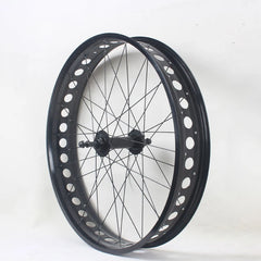 26x4.0 Fat Bike Wheelset Super Wide Aluminum Alloy Rims for Disc Brakes