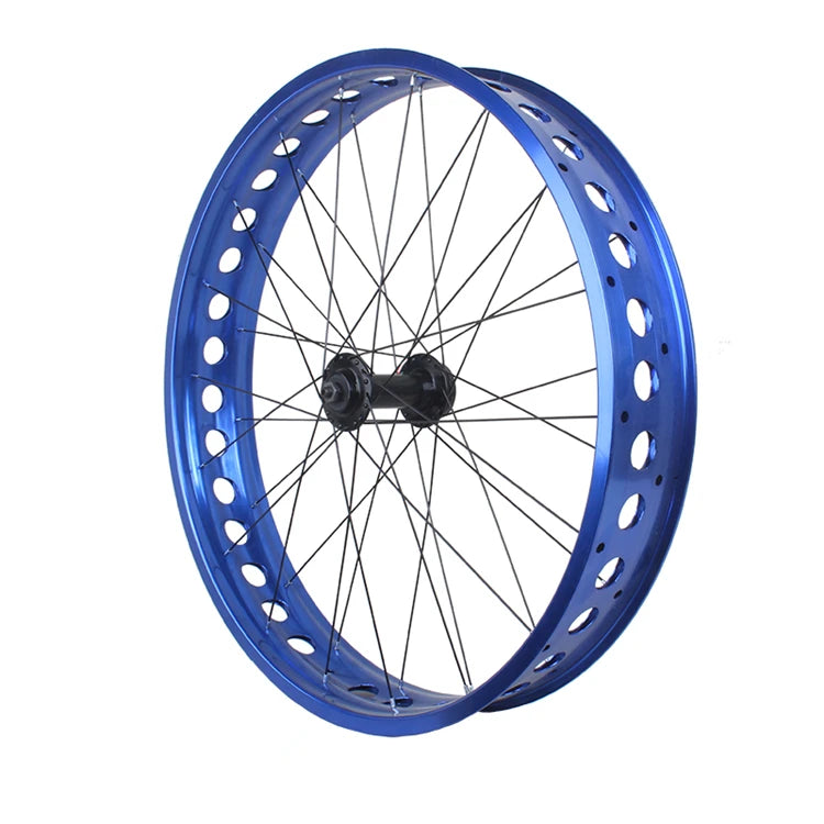 26x4.9 Fat Bike Wheelset Anodized Disc Brake Rims with Peilin Hubs