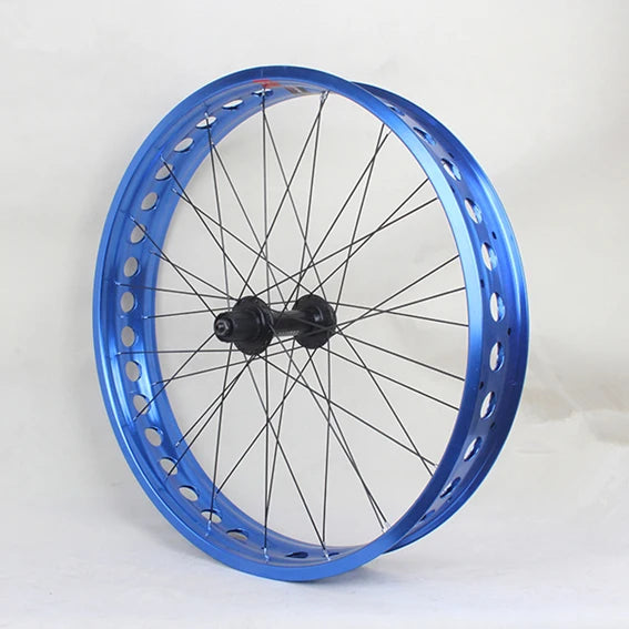 26x4.9 Fat Bike Wheelset Anodized Disc Brake Rims with Peilin Hubs