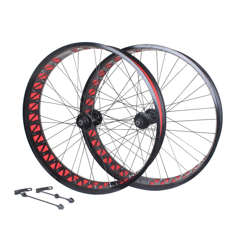 26 Inch Snowbike Wheel Set