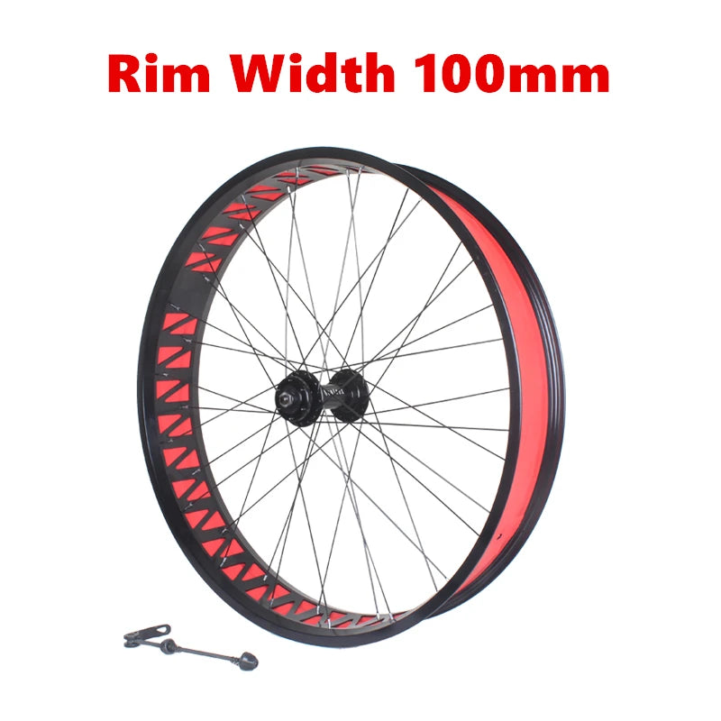 26 Inch Snowbike Wheel Set