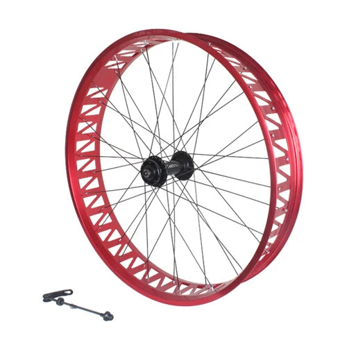 26 Inch Snowbike Wheel Set