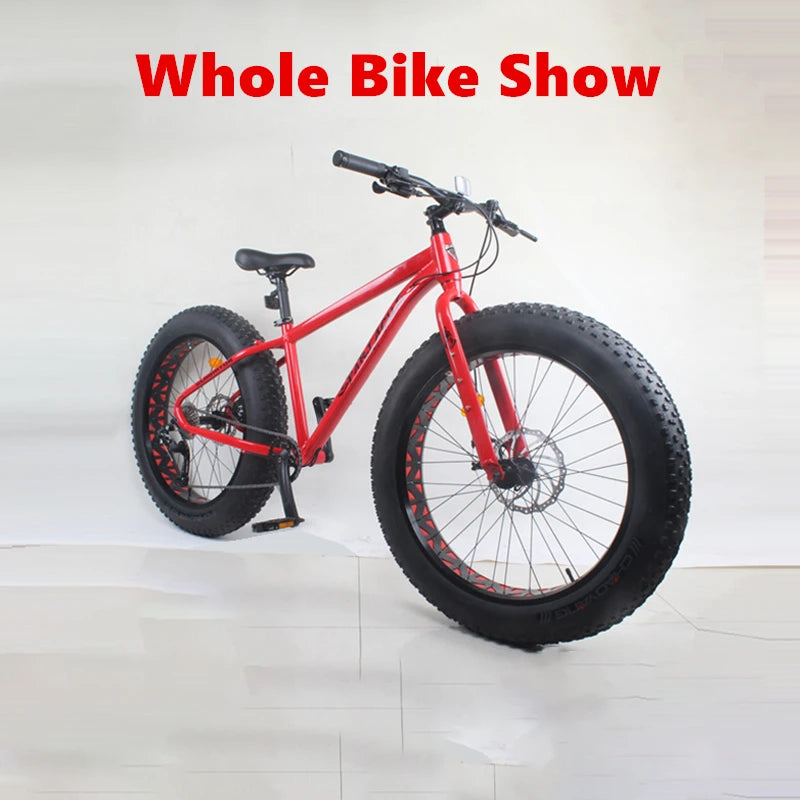 26 Inch Snowbike Wheel Set