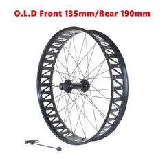 26 Inch Snowbike Wheel Set