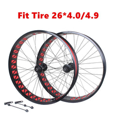 26 Inch Snowbike Wheel Set