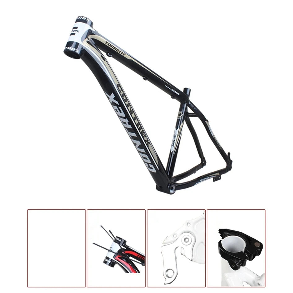 29-Inch MTB Frame Aluminum Alloy with Disc Brakes and Internal Wiring