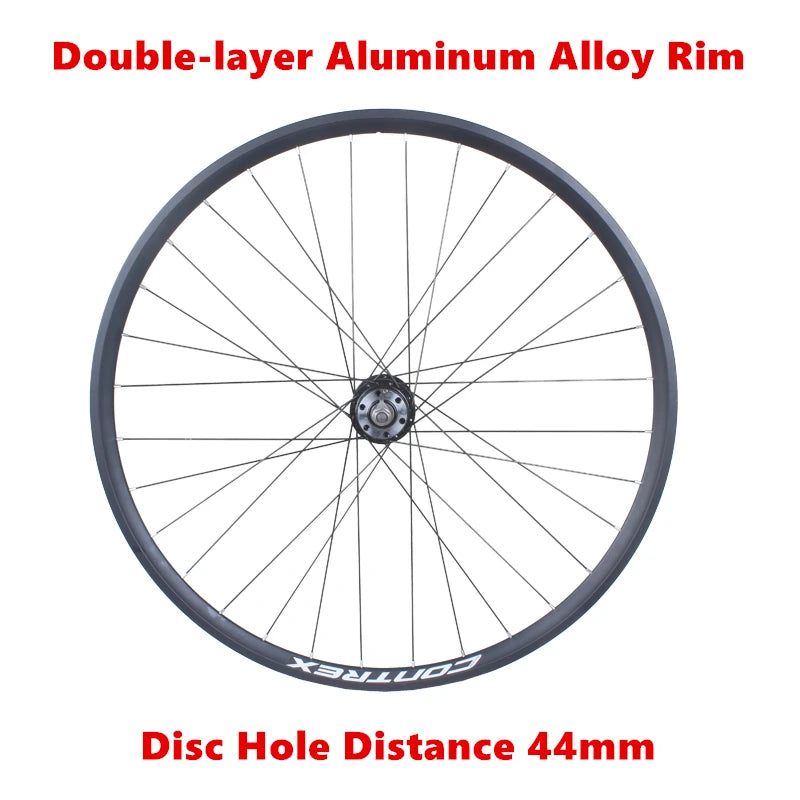 700C Disc Brake Road Bike Wheelset – Fits 23-32C Tires with Multi-Speed Hub