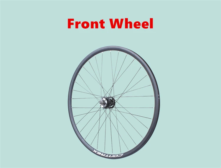 700C Disc Brake Road Bike Wheelset – Fits 23-32C Tires with Multi-Speed Hub