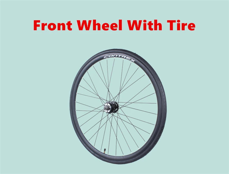 700C Disc Brake Road Bike Wheelset – Fits 23-32C Tires with Multi-Speed Hub