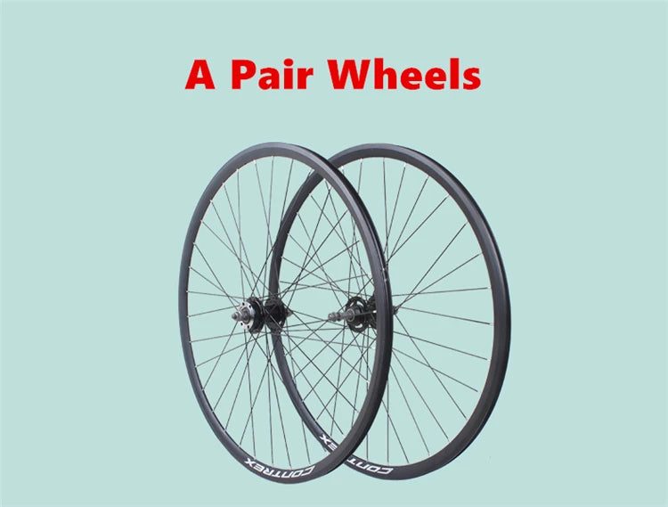 700C Disc Brake Road Bike Wheelset – Fits 23-32C Tires with Multi-Speed Hub