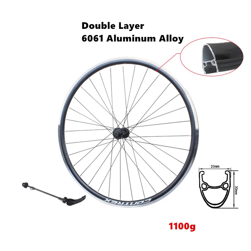 700C Cassette Flywheel C-brake Wheel Set