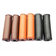 Bike Vintage Leather Handlebar Grips