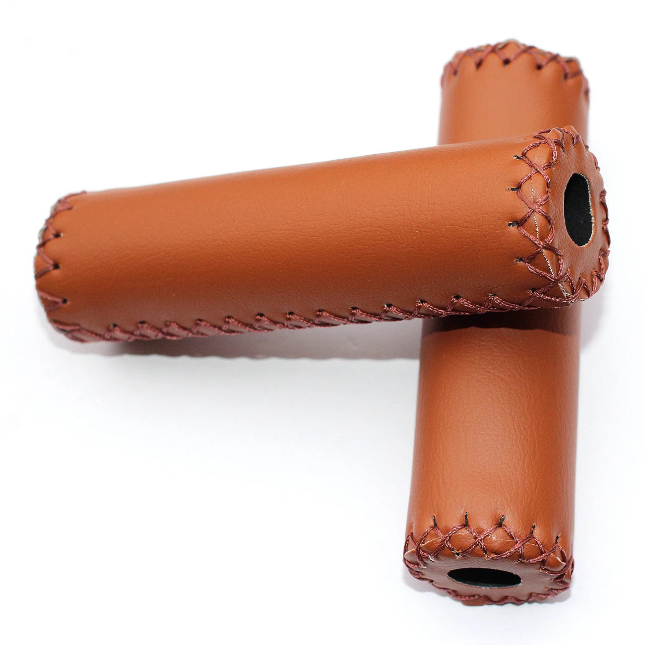 Bike Vintage Leather Handlebar Grips