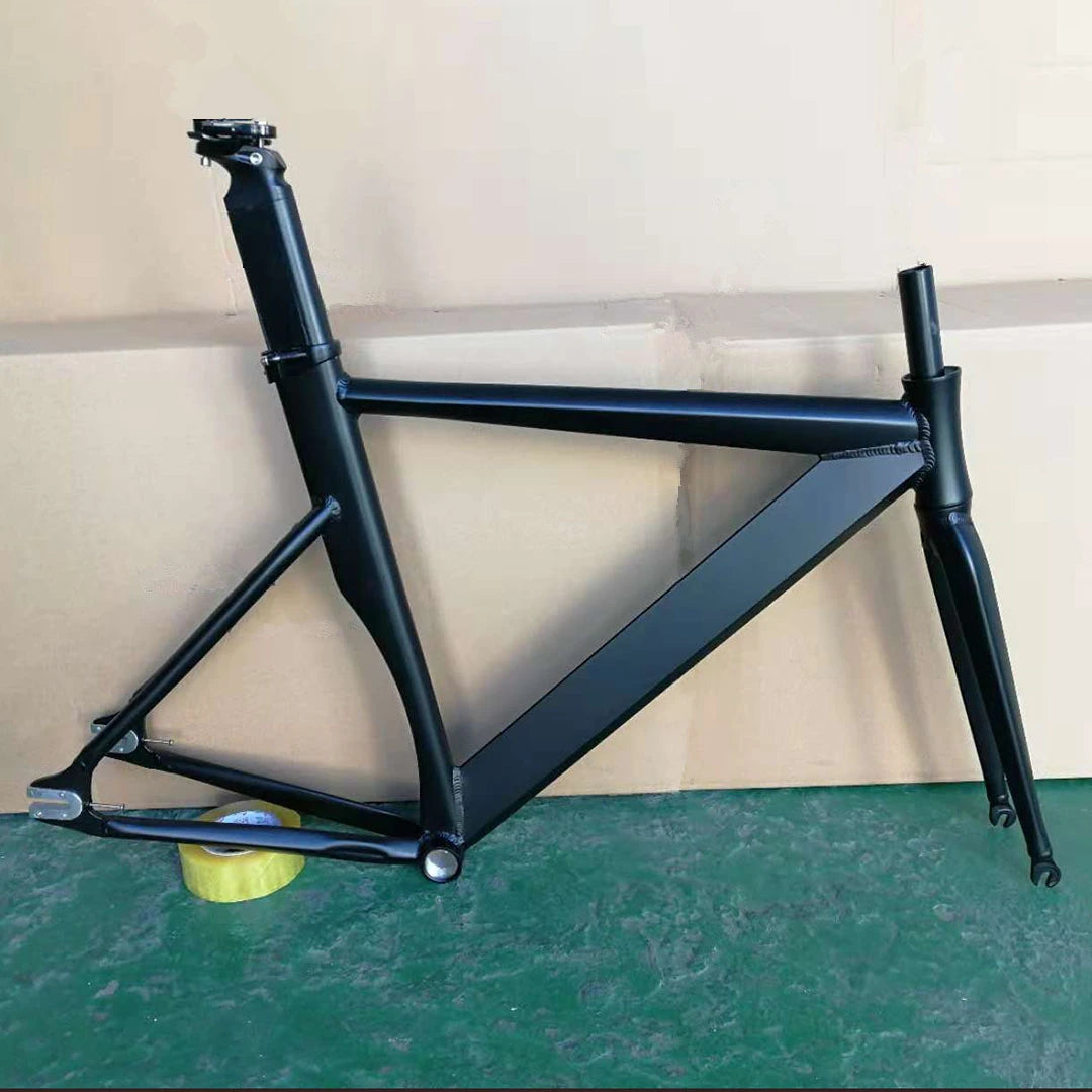 Aluminum Alloy Fixed Gear Frameset Single Speed with Fork