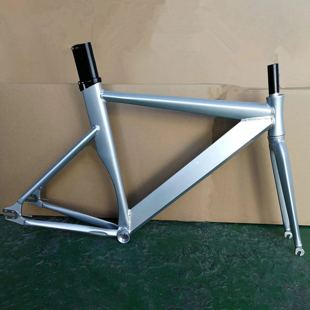 Aluminum Alloy Fixed Gear Frameset Single Speed with Fork