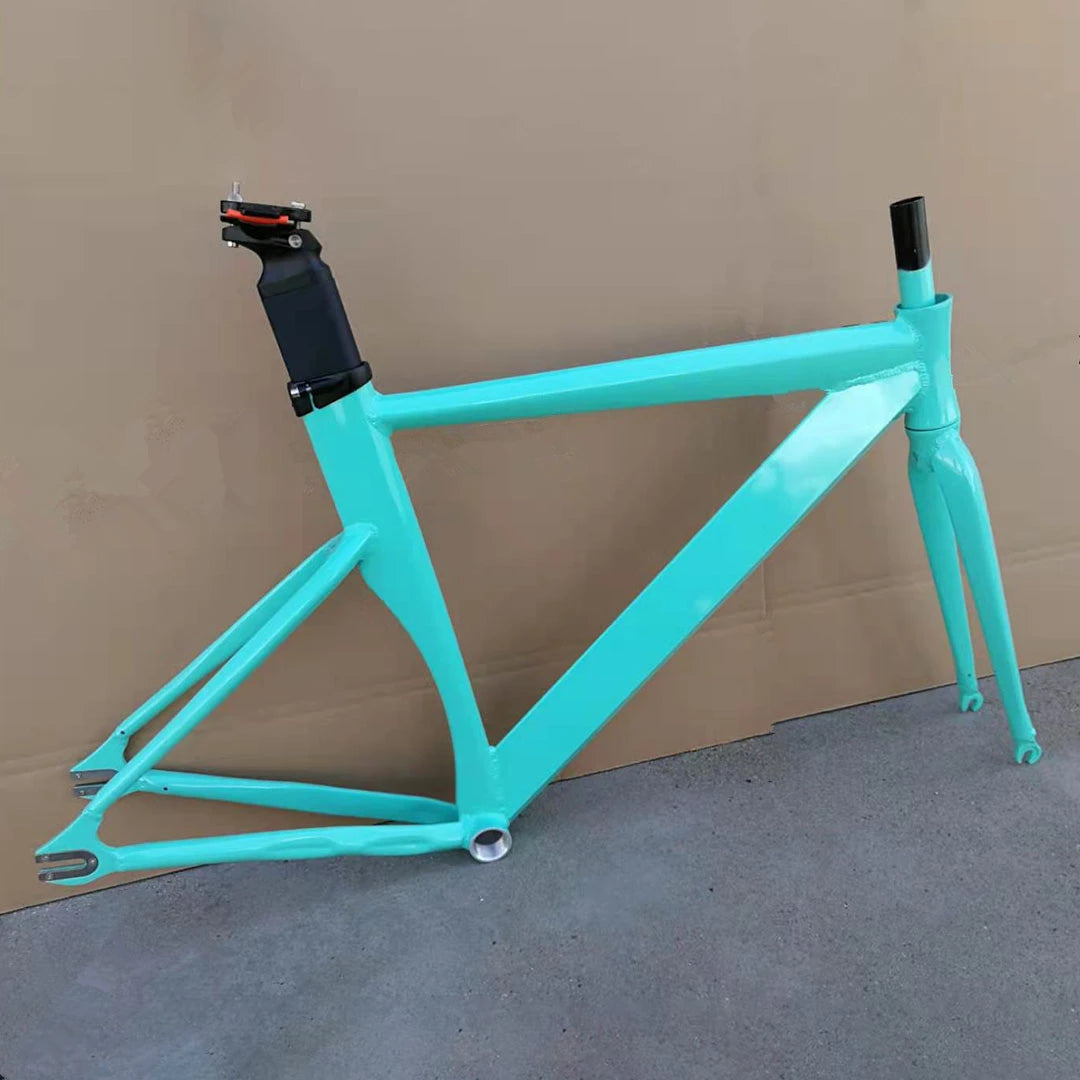 Aluminum Alloy Fixed Gear Frameset Single Speed with Fork