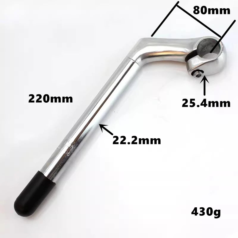 Bike Gooseneck Stem Lady Bike Handle Stand