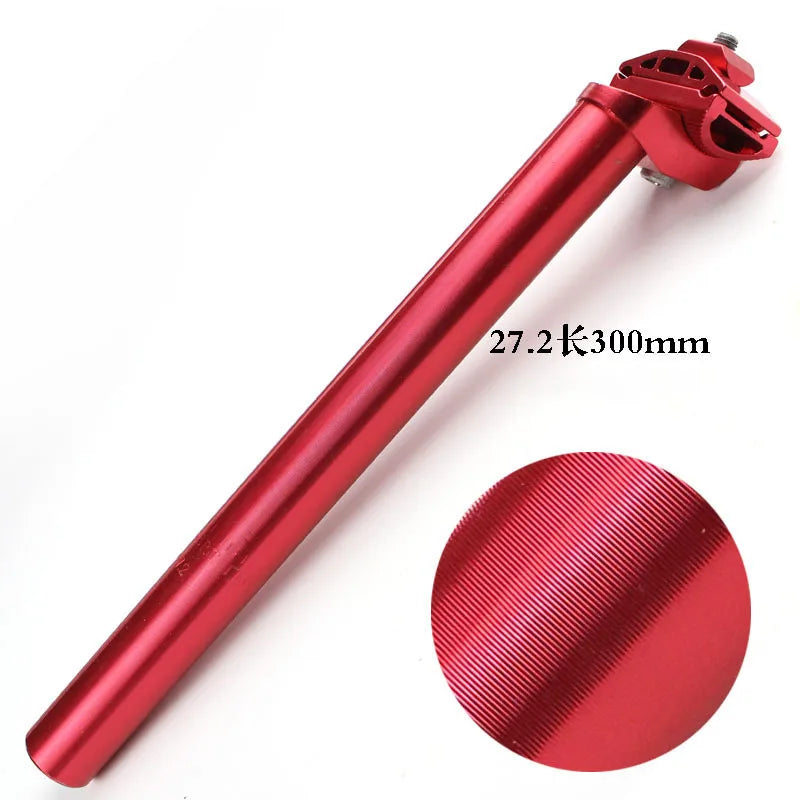 27.2mm Aluminum Seatpost – Lightweight Saddle Tube for Fixed Gear & MTB