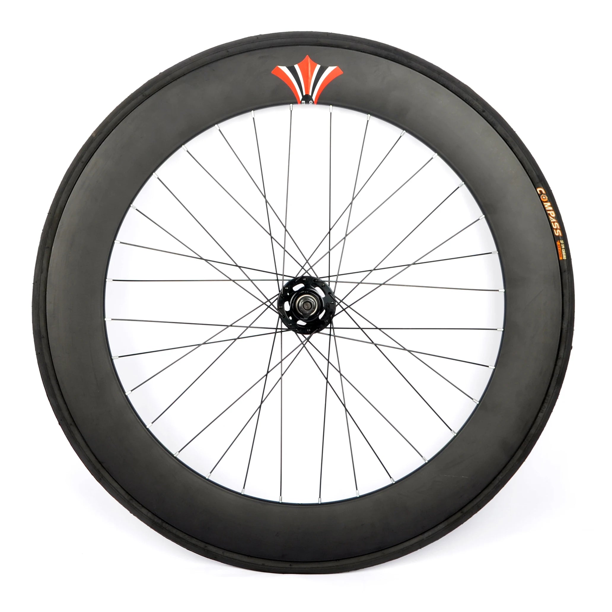 70mm High Rim Fixie Wheelset 32H Aluminum Alloy with Flip-Flop Hub