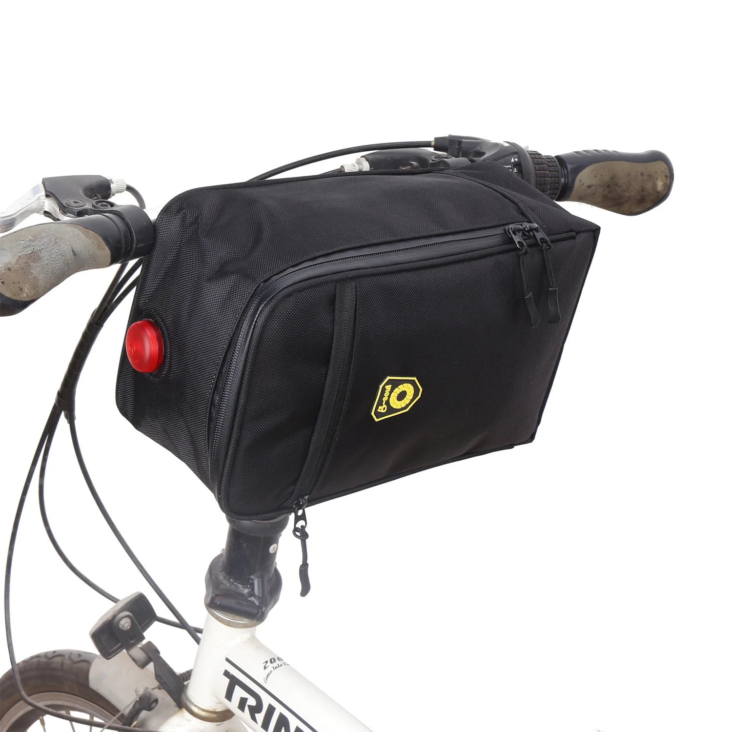 Foldable Electric Bike Tail Bag – Durable Polyester Rear Seat Pannier