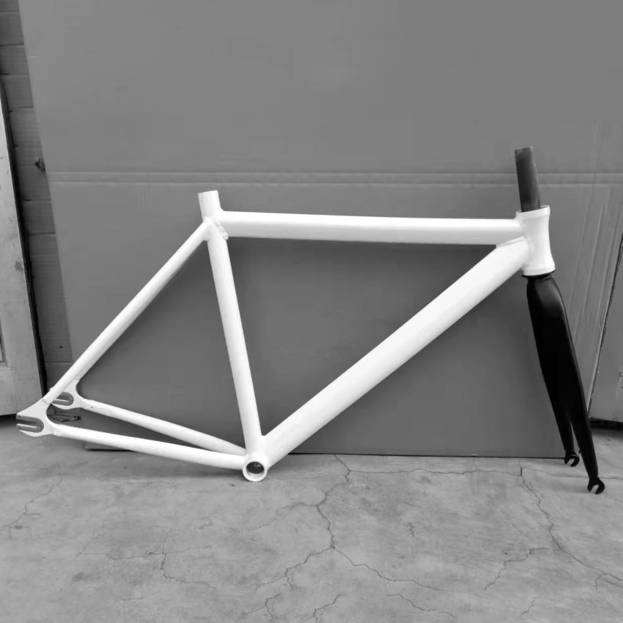 Aluminum Alloy Fixed Gear Frame – Single Speed with Front Fork