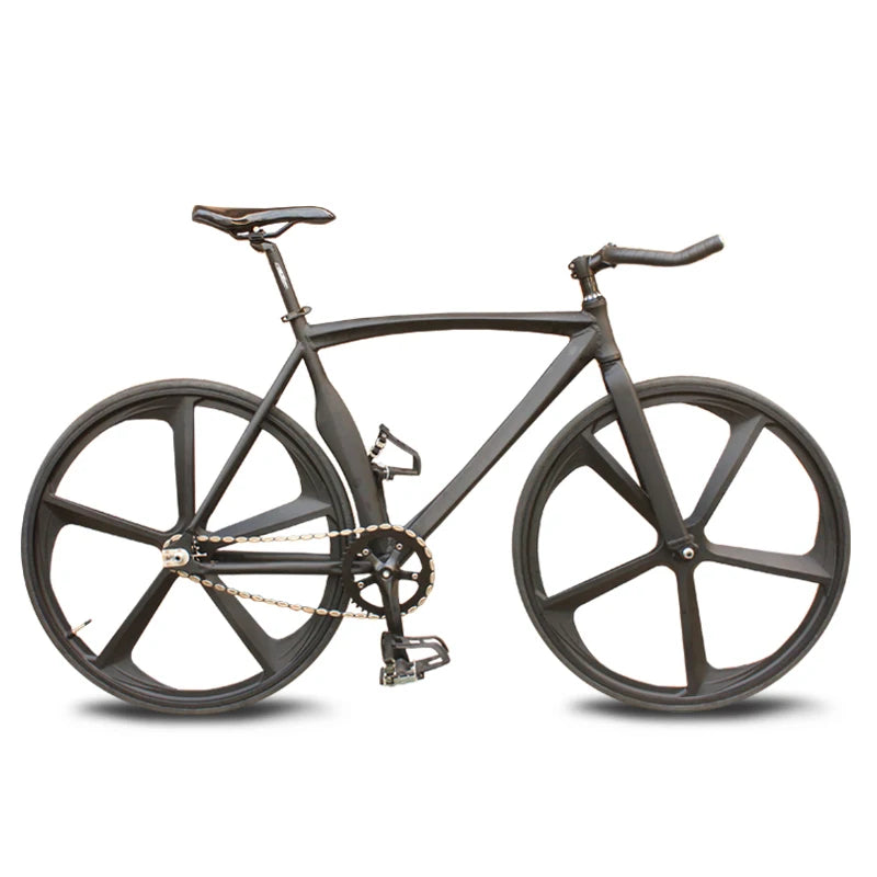 Muscle-Shaped Fixed Gear Frame Aluminum Alloy Single Speed