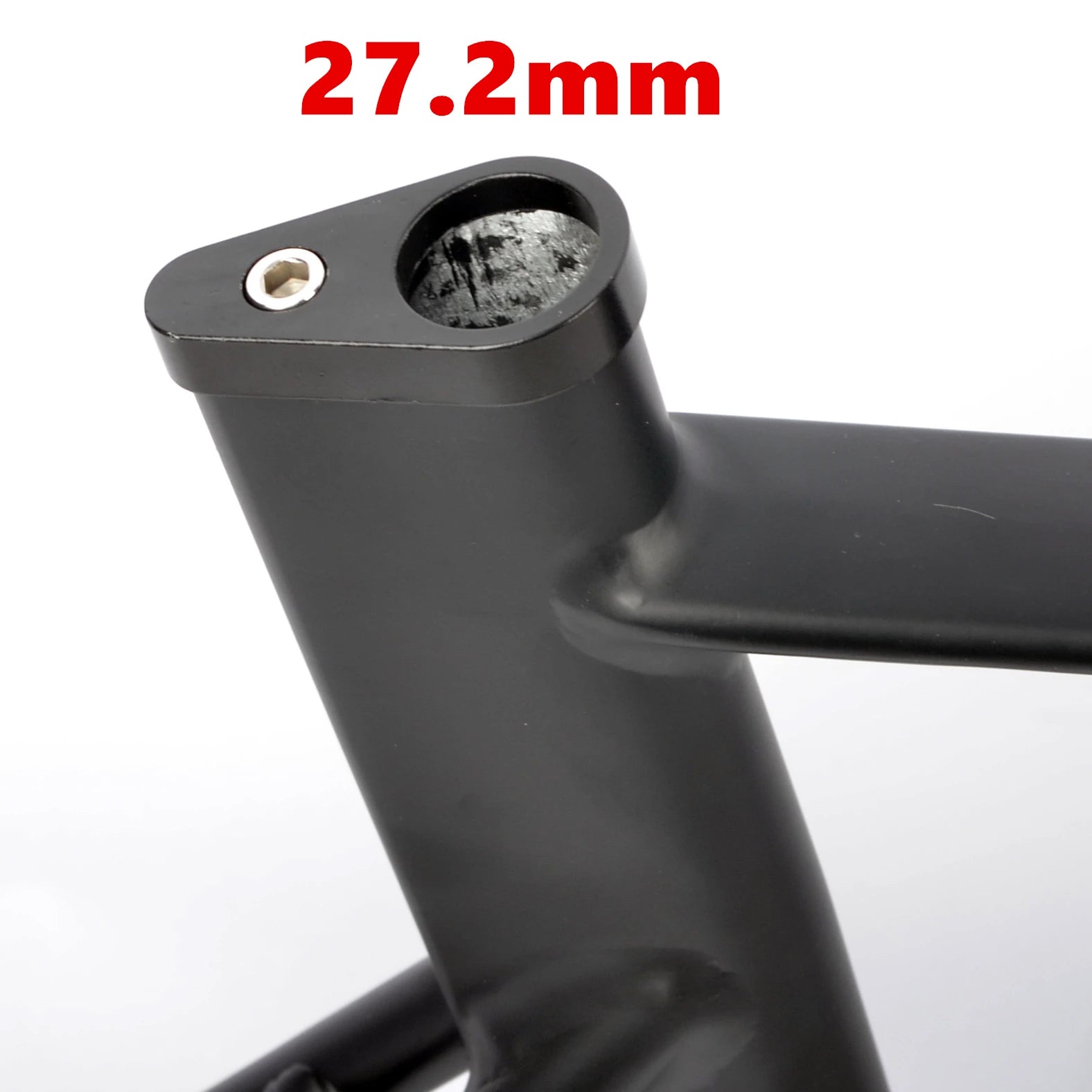 20-Inch BMX Fixed Gear Frame Aluminum Alloy in Gray