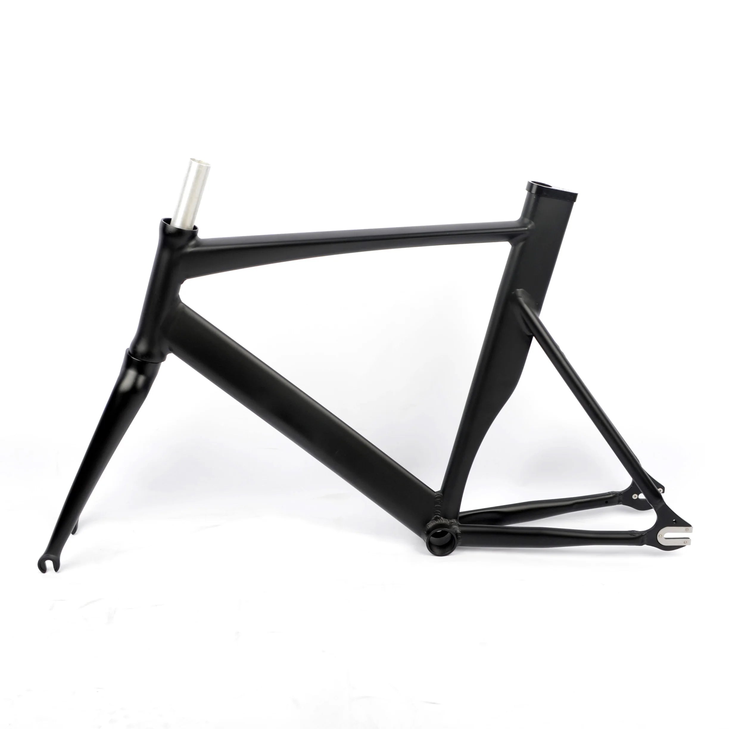 20-Inch BMX Fixed Gear Frame Aluminum Alloy in Gray