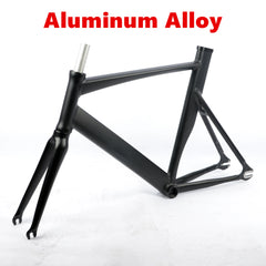 20-Inch BMX Fixed Gear Frame Aluminum Alloy in Gray