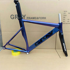 Gray F15 Fixed Gear Bike Frame