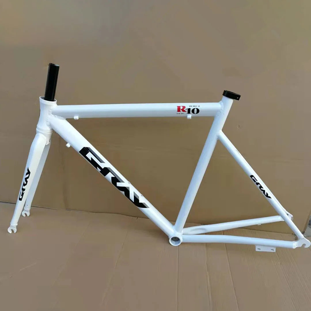 GRAY R10 Aluminum Road Bike Frame with 100mm Front and 135mm Rear Spacing