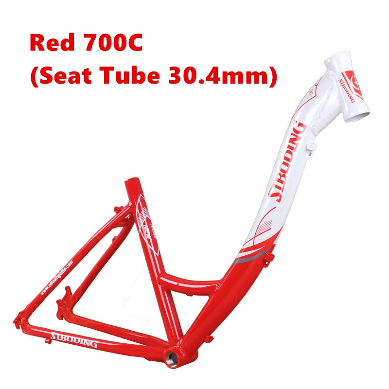 700C Alloy Touring Bike Frame – Aluminum for Disc Brake Travel