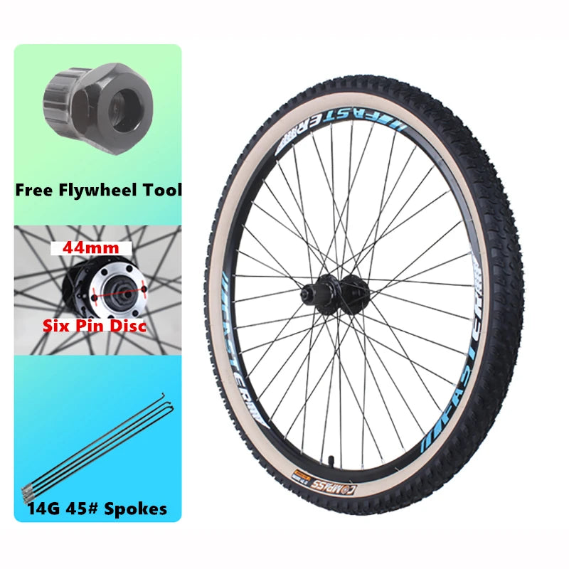 27.5x2.10 Cassette Quick Release Bearing Hub Wheel