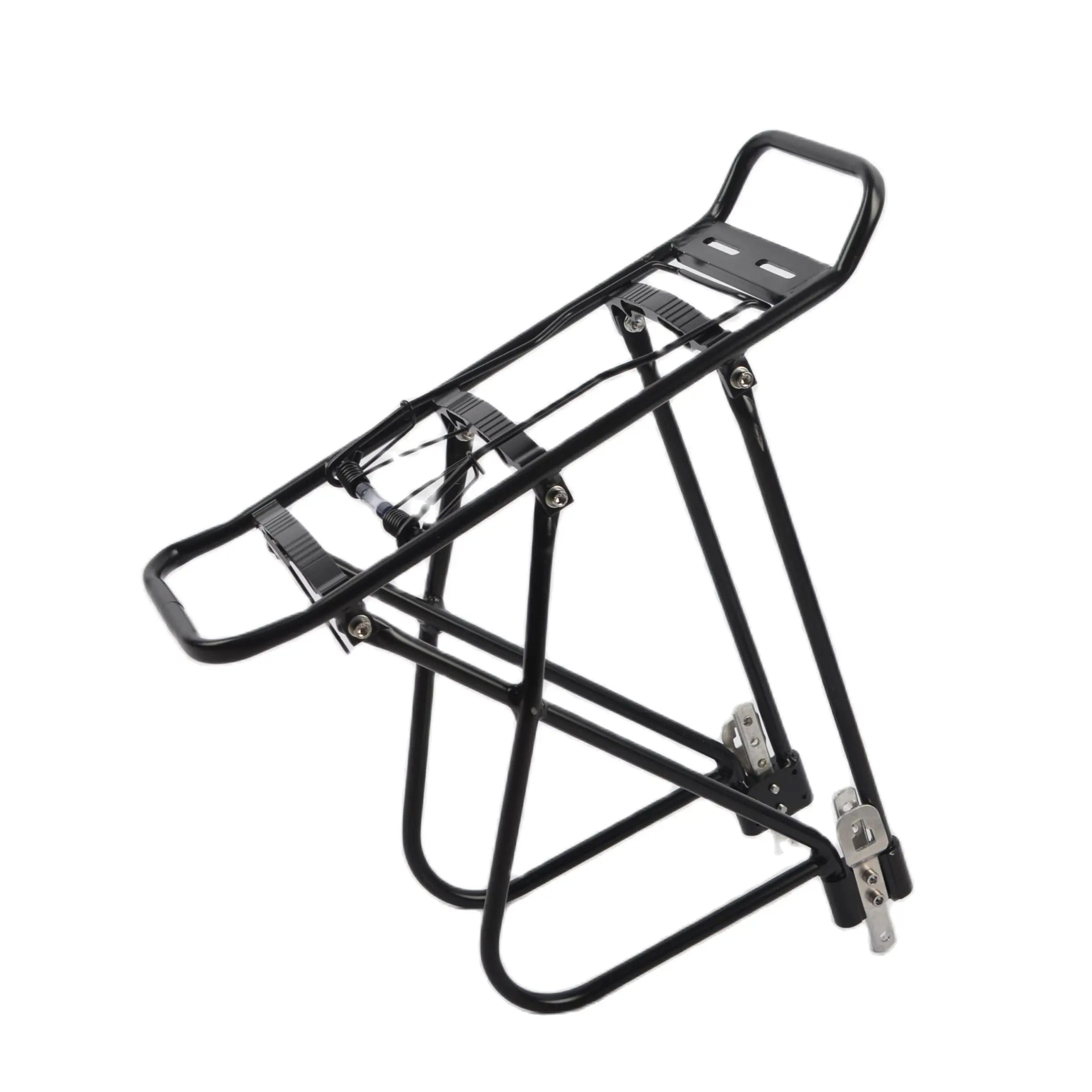 Universal Rear Cargo Rack – Aluminum Alloy Luggage Carrier for MTB & Road Bikes