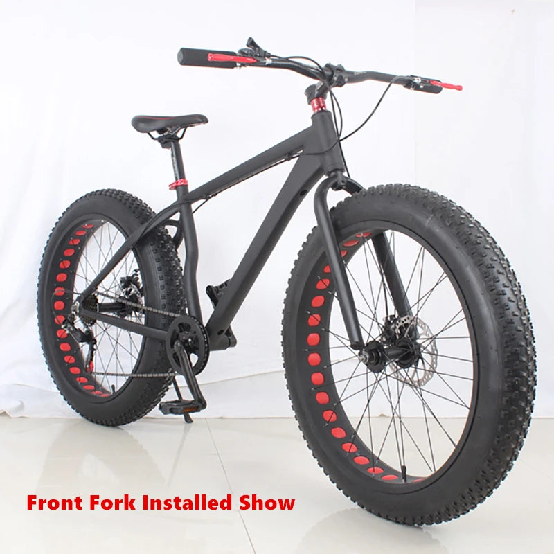 26 Inch Ultra Wide Tire Snow Bike Front Fork 26x4.0