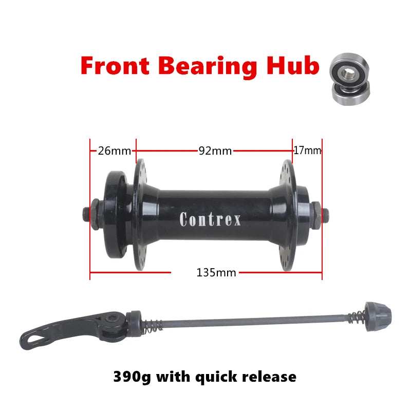 Fat Bike Snow Bicycle Quick Release Hub